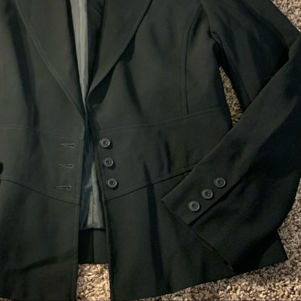 Black Tribal Suit Jacket